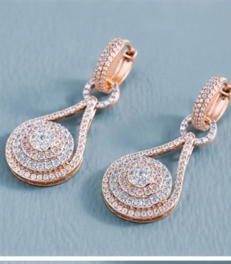 Elegant Crystal Drop Earrings