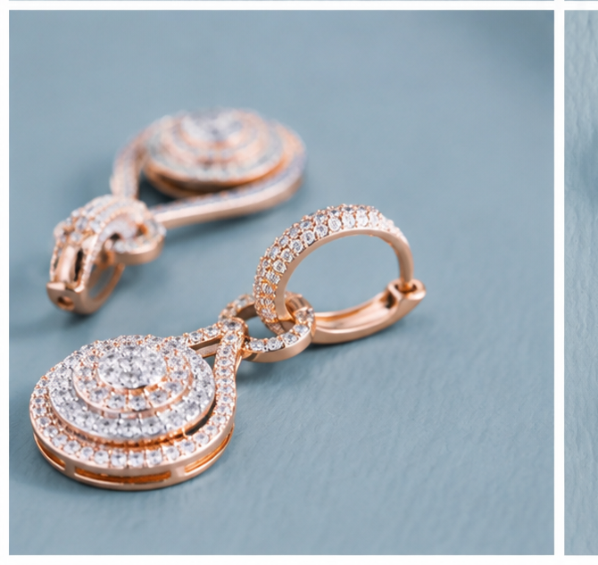 Elegant Crystal Drop Earrings